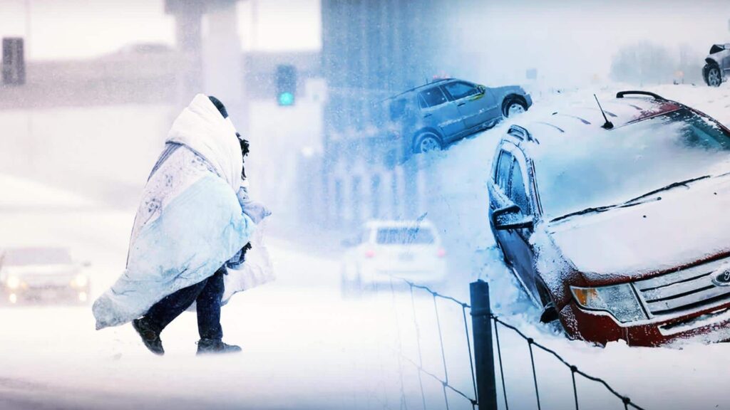 बर्फीली हवाओं रिकॉर्ड तोड़ ठंड से अमेरिका में भारी तबाही 15 लोगों की मौत