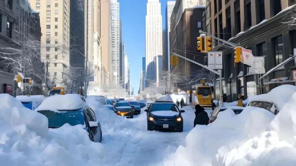 बर्फीली हवाओं रिकॉर्ड तोड़ ठंड से अमेरिका में भारी तबाही 15 लोगों की मौत